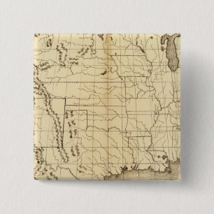 United States 6 2 Inch Square Button