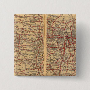 United States 8 2 Inch Square Button