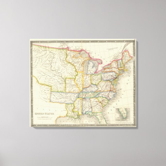 United States 9 Canvas Print (Front)
