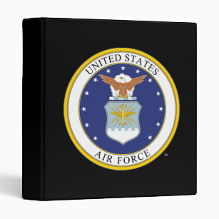 United States Air Force Emblem Binder