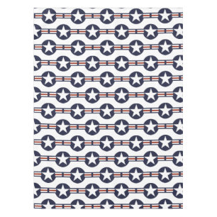 united states america country flag roundel symbol tablecloth