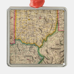 United States, America Sep 50 Metal Ornament