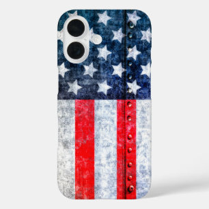 United States American Flag iPhone 16 Case