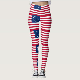 United States Betsy Ross Flag Leggings