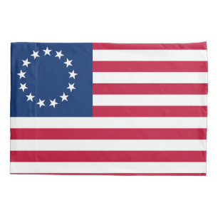 United States Betsy Ross Flag Pillowcase
