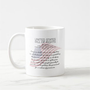 United States Bill Of Rights. First Amendment Coffee Mug