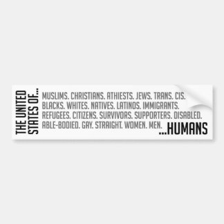 United States Bumper Sticker