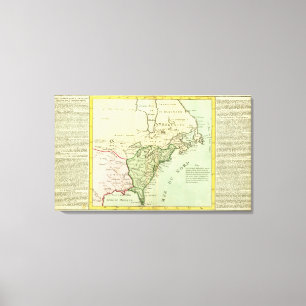 United States, Canada Canvas Print