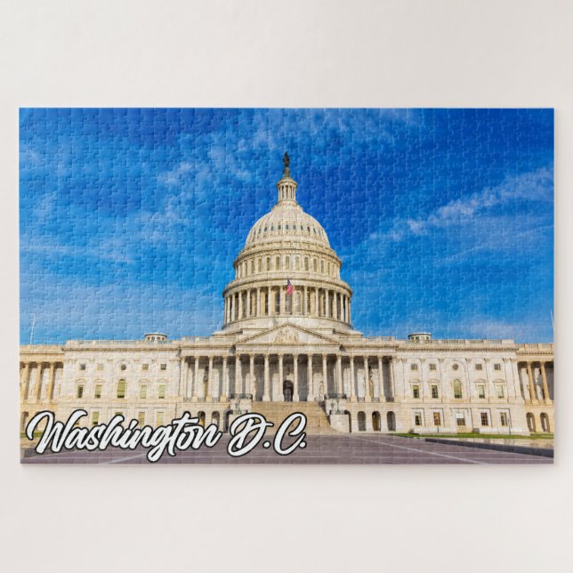 United States Capital Building, Washington, D.C. Jigsaw Puzzle (Horizontal)