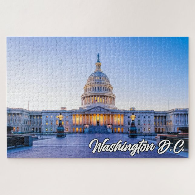 United States Capital Building, Washington, D.C. Jigsaw Puzzle (Horizontal)