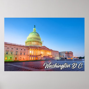 United States Capital Building, Washington, D.C. Poster
