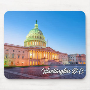 United States Capital Building, Washington, D.Cc Mouse Pad