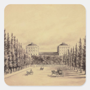 United States Capitol from Pennsylvania Avenue Square Sticker