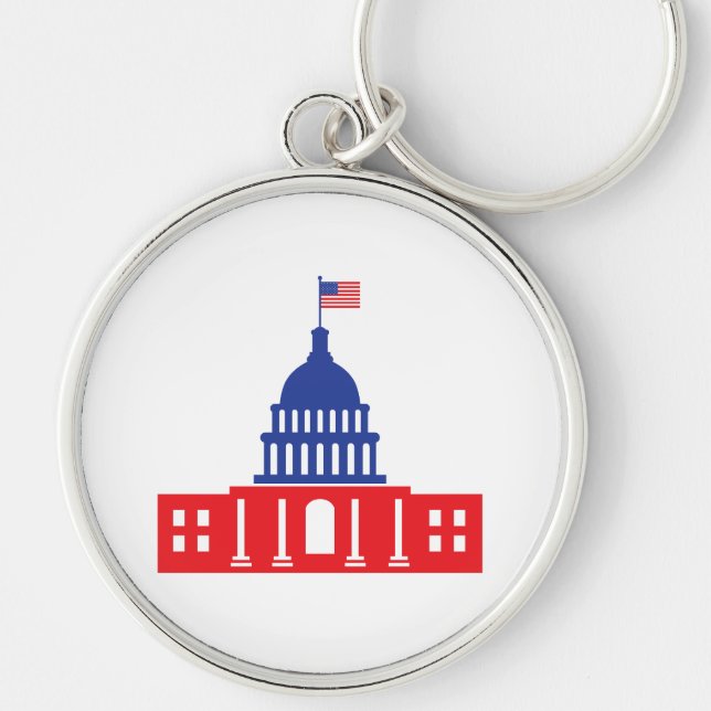 united states capitol keychain (Front)