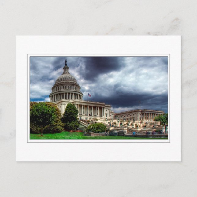 UNITED STATES CAPITOL POSTCARD (Front)