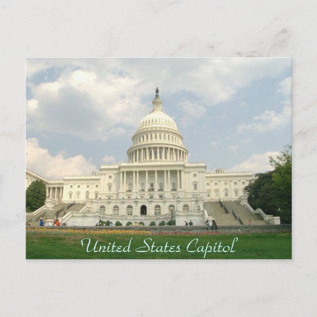United States Capitol Postcard (Front)