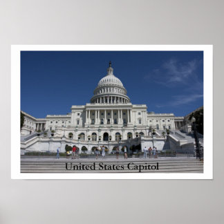 United States Capitol Poster
