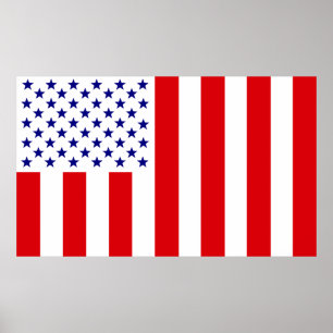 United States Civilian Flag of Peace Poster