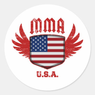 United States Classic Round Sticker