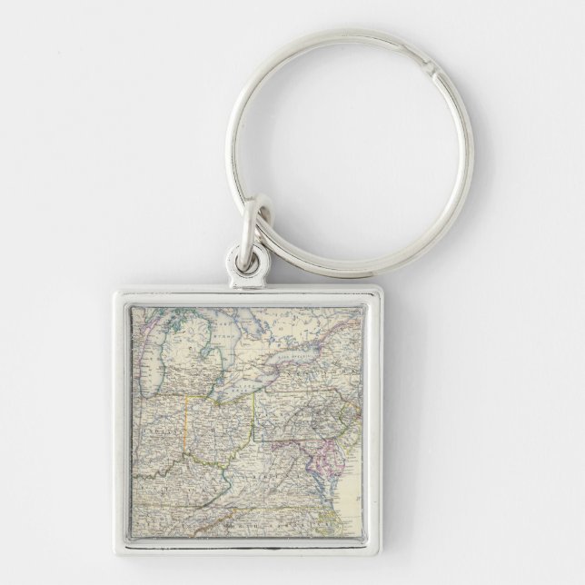 United States E Keychain (Front)