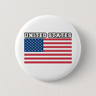 United States Flag 2 Inch Round Button