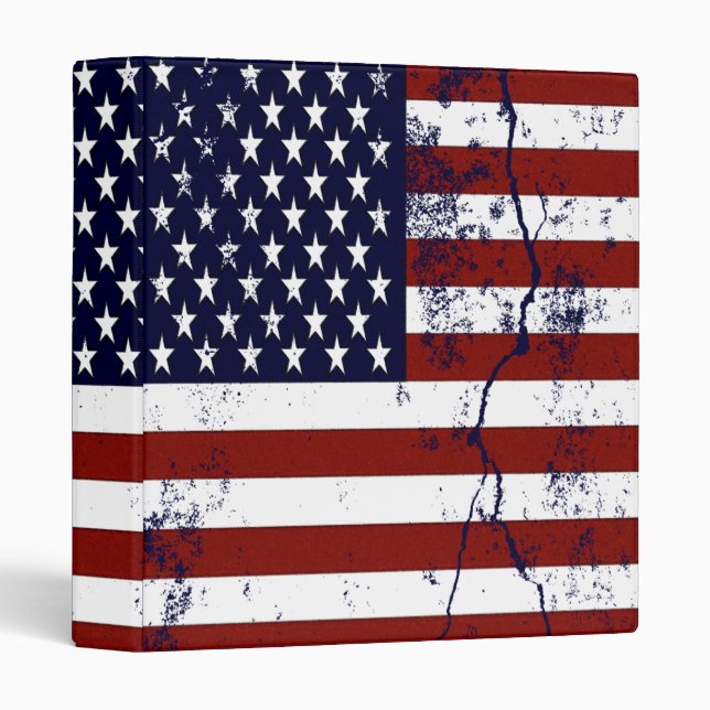 United States Flag  Binder (Front/Spine)