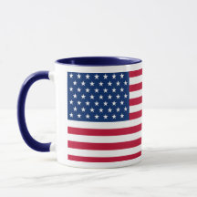 United States Flag Custom Mug - Flag of USA