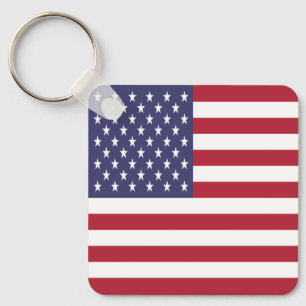 United States Flag Keychain