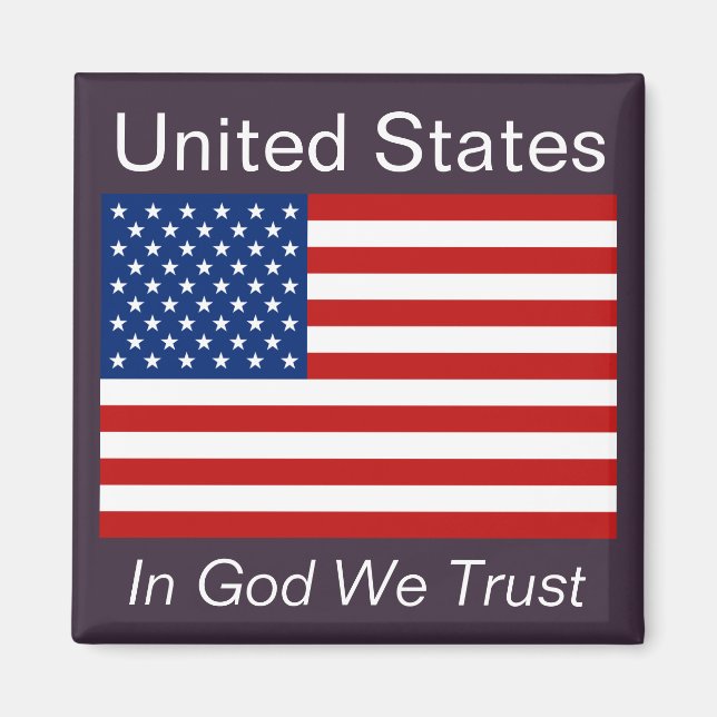 United States Flag Magnet (Front)