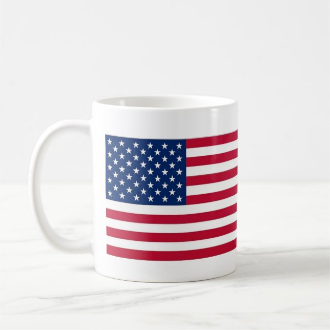 united States Flag Mug (Left)