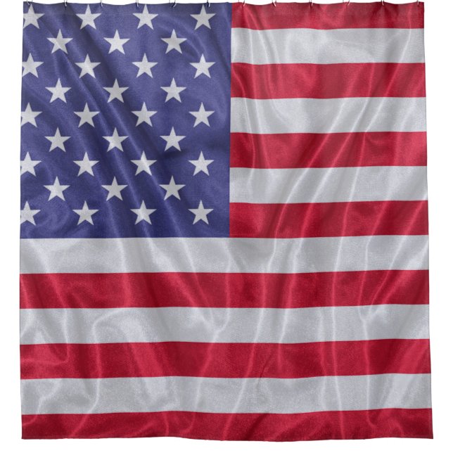 United States flag pattern on the fabric texture,  (Front)