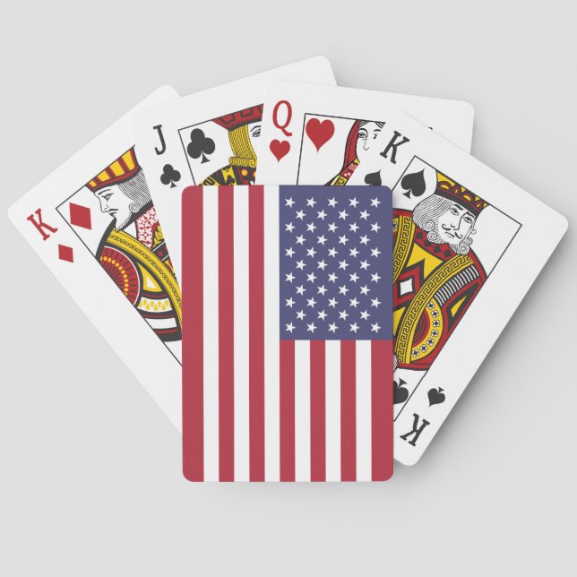 United States Flag Playing Cards (Back)