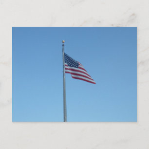 United States flag Postcard