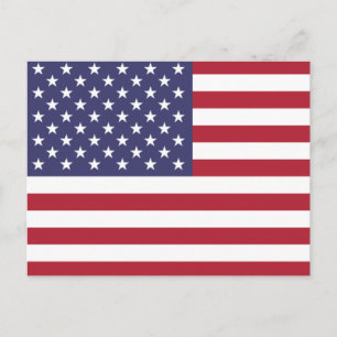 United States Flag Postcard