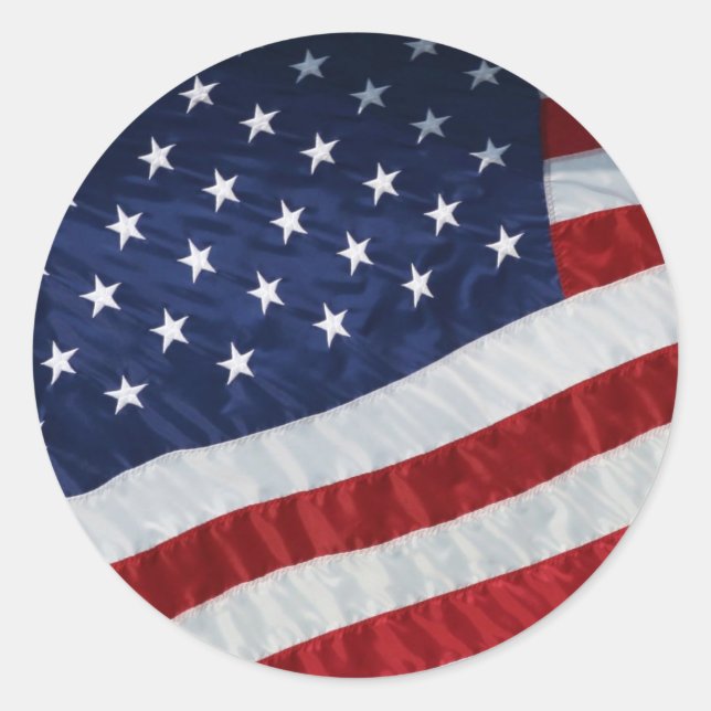 United States Flag Sticker (Front)