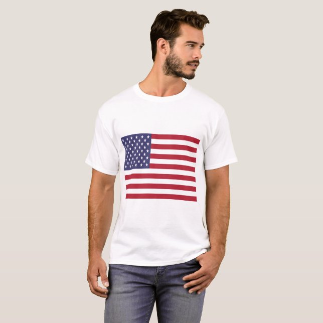 United States Flag T-Shirt (Front Full)