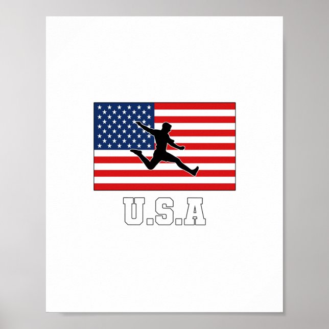 United States Football Soccer Team USMNT Poster (Front)