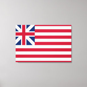 United States Grand Union Flag Canvas Print