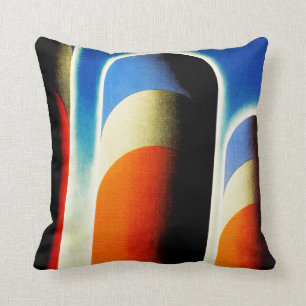 United States Lines Throw Pillow