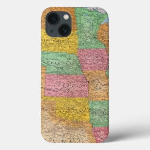 United States Map 3 iPhone 13 Case