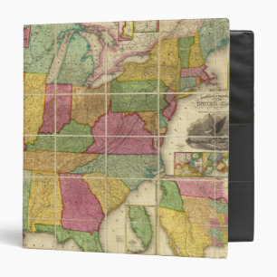 United States Map 4 Binder