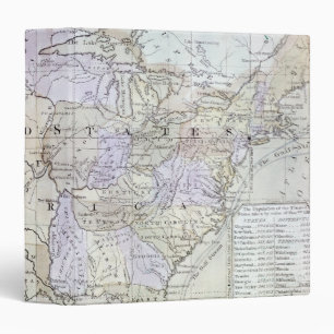 UNITED STATES MAP, c1812 Binder