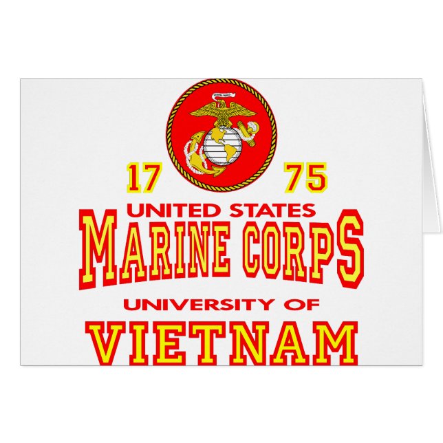 United States Marine Corps University of Vietnam (Devant horizontal)