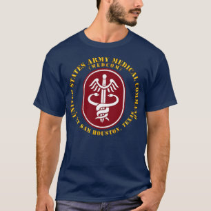 United States Medical Command SSI Ft Sam Houstom T T-Shirt