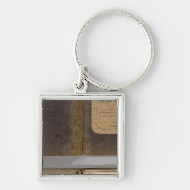 United States military map Keychain (Front)