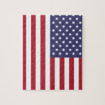 United States National World Flag Jigsaw Puzzle<br><div class="desc">Want everybody to know you represent a certain country? Show off your national pride with this flag of the world product. This item displays a world flag featuring the flag of United States.
Visit World Flags Poster at https://www.zazzle.com/worldflagsposter for more products featuring flags and banners from around the world.</div>