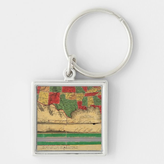 United States of America 11 Keychain (Front)