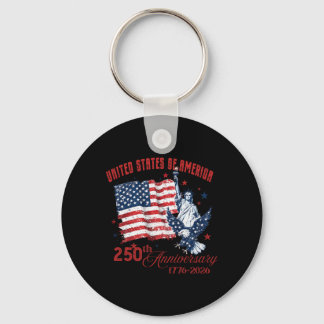 United States Of America 250th Anniversary 1776-20 Keychain
