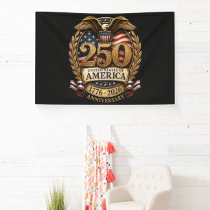 United States of America 250th Anniversary Banner