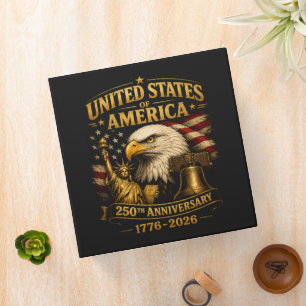 United States of America 250th Anniversary Eagle Binder